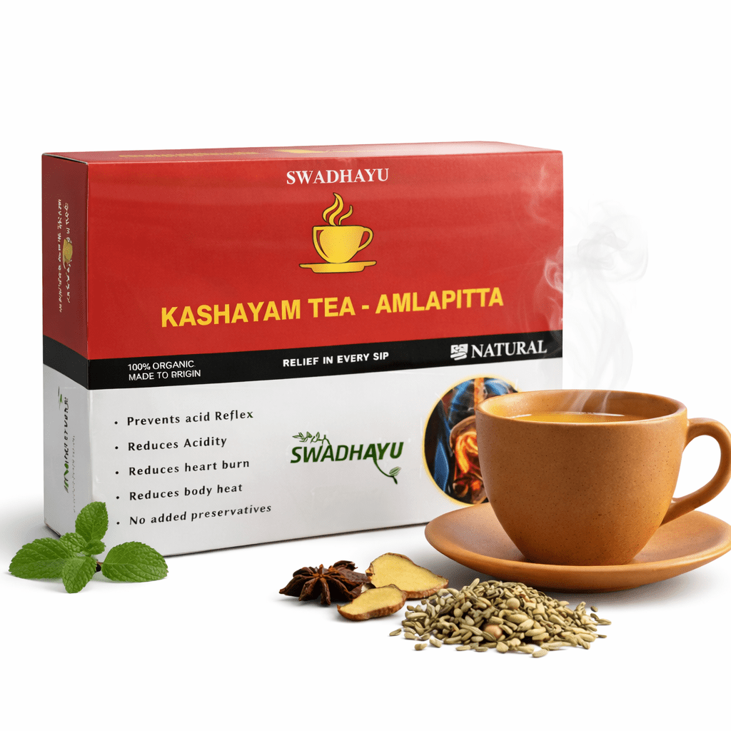 Swadhayu kashayam tea amlapitta