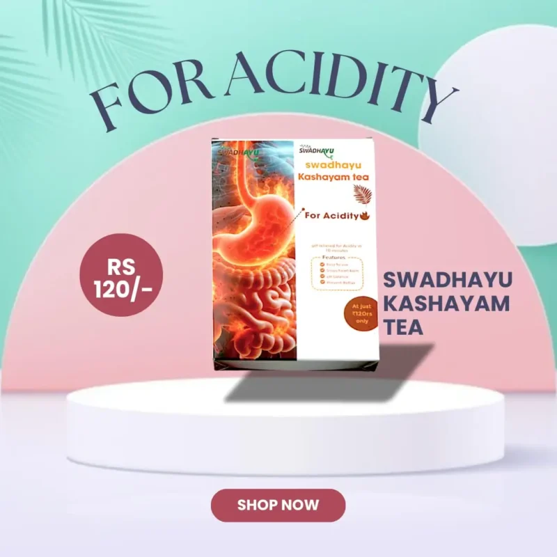 Kashayam Tea for Acidity - Swadhayu Ayurvedic